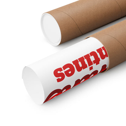 Matte Vertical Posters - OrthoKnee