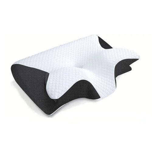 SAHEYER Memory Foam Comfy Sleeping Cervical Pillow, Ergonomic Adjustable Cervical Pillow, Pillows for Side Sleepers Back Sleepers, Orthopedic Pillow for Neck Support, Pillow Good Feeling - OrthoKnee